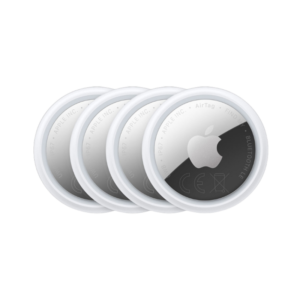 Lot de 4 Airtags Trackers Connectés Étanches IP67 Compatibles iPhone & iPad – Localisateur Bluetooth Anti-Perte pour Clés, Sac et Objets