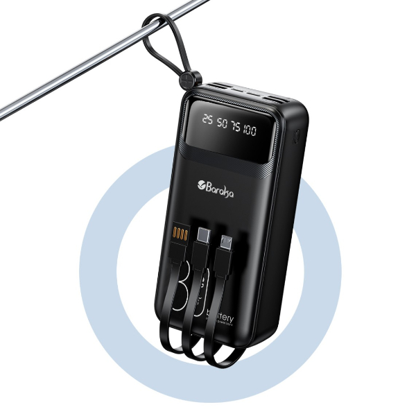 Power Bank Baraka BRK-PB09 Noir (30000MAH)