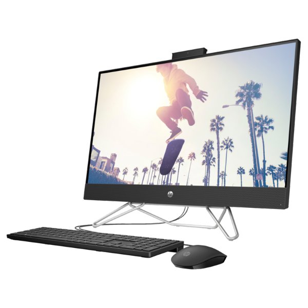 HP All-in-One 24-cb1490nh PC - Intel(R) Core(TM) i5-1235U - 8Gb - 512Gb 24" Full HD Tactile Noir