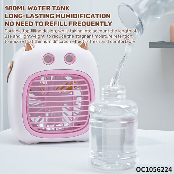 Mini ventilateur portable multifonction avec diffuseur de parfum – AIRFLUX AF-738