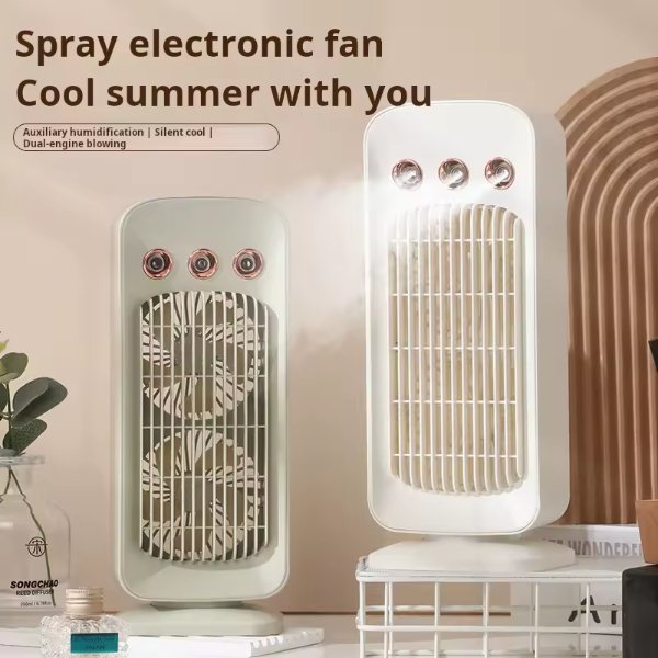 Mini ventilateur portable multifonction avec diffuseur de parfum 150ml – AIRFLUX AF-786