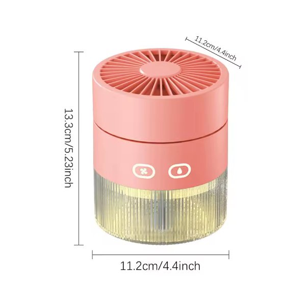 Mini ventilateur portable multifonction avec diffuseur de parfum 350ml – AIRFLUX AF-793