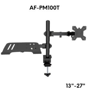 Support moniteur ordinateur Bras de moniteur d’ordinateur universel de 13 à 27 pouces – AIRFLUX AF-PM100T (13″ à 27″)