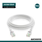 Câble RJ45 UTP CAT6 40M + 1,5M Offert – AKKO STAR AK-50059