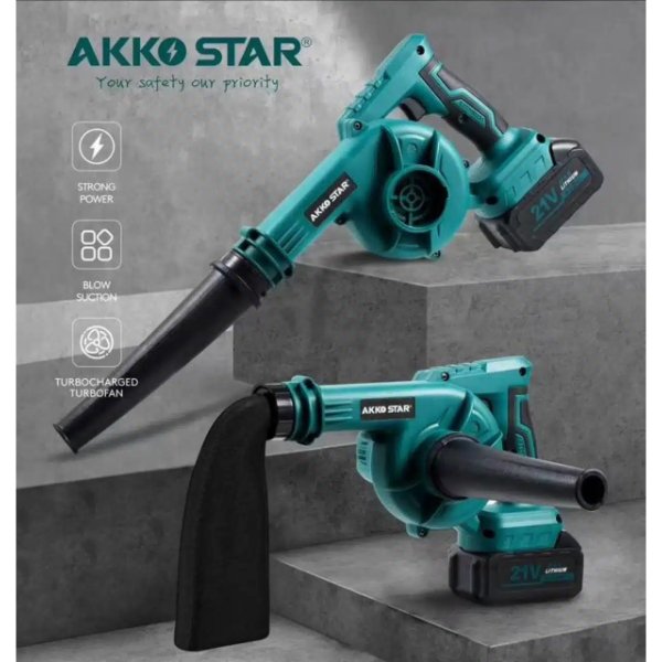 Souffleur et Aspirateur D'air rechargeable – AKKO STAR AK-505544