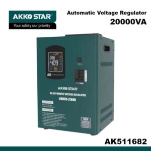 Régulateur de tension automatique Digital 20000VA / 20KVA, contrôle par microprocesseur – AKKO STAR AK-511682 (20000VA)