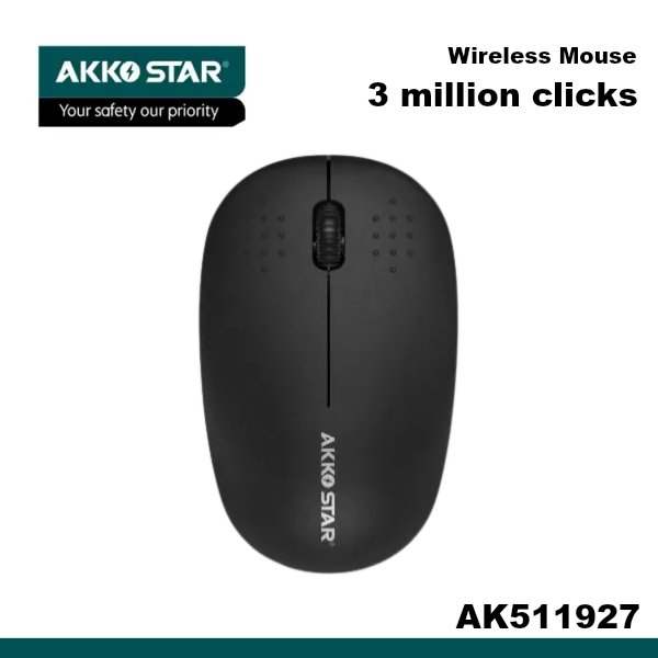 Souris sans fil - 15M - USB – AKKO STAR AK-511927 - Noir