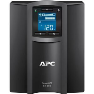 Onduleur line-interactive monophasé LCD 230V (USB / RJ45 Série) – Tour – APC Smart-UPS SMC 1000VA Tour (SMC1000IC)