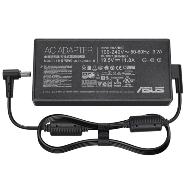Chargeur Ordinateur Portable ASUS 19.5V11.8A 6.0*3.7MM (Original) – ASUS 19.5V11.8A 6.0*3.7MM (Original)