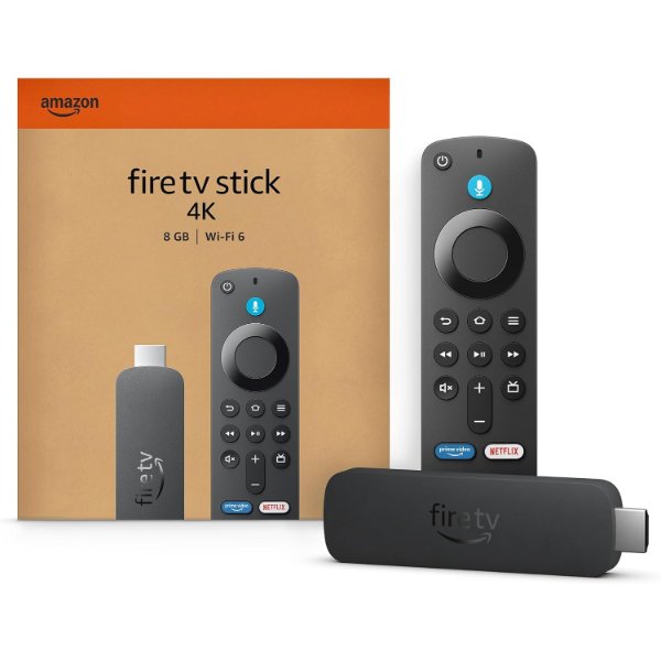 Lecteur multimédia en streaming Amazon Fire TV Stick 4K (édition 2024) – Amazon Fire TV Stick 4K