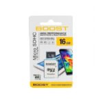 Carte mémoire microSDHC 16Gb – BOOST microSDHC 16Gb