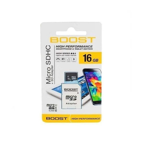 BOOST microSDHC 16Gb