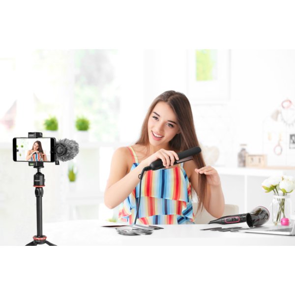 Mini micro à condensateur stéréo numérique cardioïde X/Y pour appareils Android – BOYA BY-DM100
