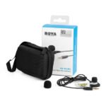 Microphone de Lavalier Conderser Omnidirectionnel 3.5mm pour DSLR – BOYA BY-HLM1