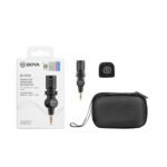Micro à condensateur miniature TRRS 3,5 mm pour smartphone, ordinateur portable, tablette – BOYA BY-M110
