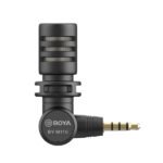 Micro à condensateur miniature TRRS 3,5 mm pour smartphone, ordinateur portable, tablette – BOYA BY-M110
