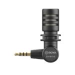 Micro à condensateur miniature TRRS 3,5 mm pour smartphone, ordinateur portable, tablette – BOYA BY-M110