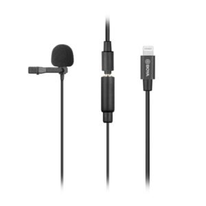 Micro cravate à condensateur – Directivité omnidirectionnelle – adaptateur Jack 3.5 mm – BOYA BY-M2