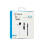 Micro cravate à condensateur – Directivité omnidirectionnelle – adaptateur Jack 3.5 mm – BOYA BY-M2