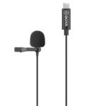 Micro cravate à condensateur – Directivité omnidirectionnelle – USB-C – Smartphone/APN/PC – BOYA BY-M3
