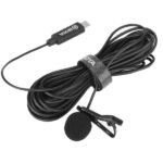 Micro cravate à condensateur – Directivité omnidirectionnelle – USB-C – Smartphone/APN/PC – BOYA BY-M3