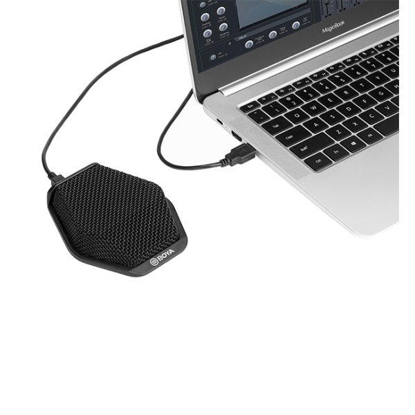 Micro conférence – Cardiode directionnel – USB – Sortie Jack audio – PC/Mac – BOYA BY-MC2