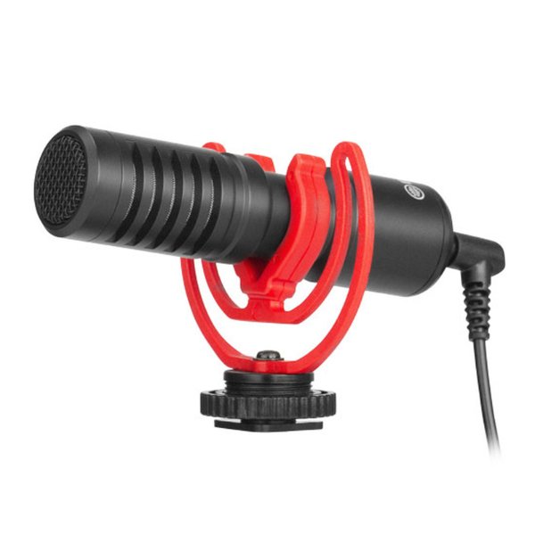 Micro à condensateur compact – Directivité supercardioïde – Jack 3.5 mm TRS/TRRS – BOYA BY-MM1+