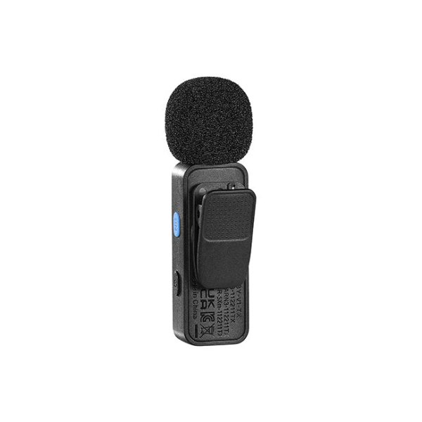 Système de micro cravate sans fil ultracompact pour 2 personnes avec connecteur Lightning – BOYA BY-V2