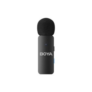 Système de micro cravate sans fil ultracompact pour 4 personnes avec connecteur USB-C – BOYA BY-V4U