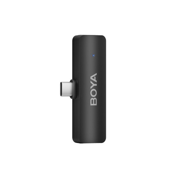 Système de micro cravate sans fil ultracompact pour 4 personnes avec connecteur USB-C – BOYA BY-V4U
