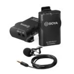 Système de micro cravate sans fil omnidirectionnel, récepteur, transmetteur et câbles – BOYA BY-WM4 MARK II
