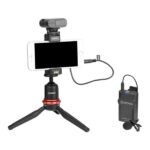 Système de micro cravate sans fil omnidirectionnel, récepteur, transmetteur et câbles – BOYA BY-WM4 PRO