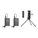 Système de micro cravate sans fil (2,4 GHz) (2 émetteurs + 1 récepteur) avec interface – BOYA BY-WM4 PRO-K6