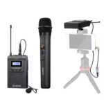 Système de micro cravate sans fil monté sur caméra (568 à 599 MHz) – BOYA BY-WM8 PRO-K4
