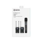 Système de micro cravate sans fil monté sur caméra (568 à 599 MHz) – BOYA BY-WM8 PRO-K4