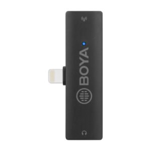 Micro cravate sans fil pour 2 personnes avec connecteur Lightning pour appareils iOS (2,4 – BOYA BY-XM6-S4