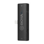 Micro cravate sans fil pour 2 personnes avec connecteur Lightning pour appareils iOS (2,4 – BOYA BY-XM6-S4