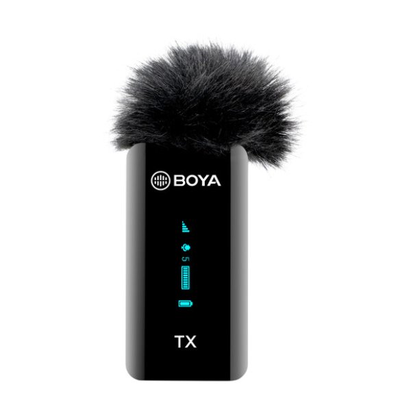 Micro cravate sans fil pour 2 personnes avec connecteur Lightning pour appareils iOS (2,4 – BOYA BY-XM6-S4