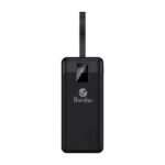 Power Bank 40000mAh Noir Avec 1 Entrée Micro/Type-C Et 2 Sorties USB – Baraka BRK-PB26 Noir (40000MAH)