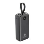Power Bank 30000mAh Noir Avec 1 Entrée Micro/Type-C Et 4 Sorties USB – Baraka BRK-PB27 Noir (30000MAH)