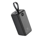 Power Bank 50000mAh Noir Avec 1 Entrée Micro/Type-C Et 4 Sorties USB – Baraka BRK-PB29 Noir (50000MAH)