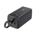 Power Bank 50000mAh Noir Avec 1 Entrée Micro/Type-C Et 4 Sorties USB – Baraka BRK-PB29 Noir (50000MAH)