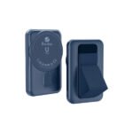 Power Bank Sans Fil 5000mAh Bleu Avec 1 Entrée Type-C Et Lightning + 1 Sortie Type-C Et – Baraka BRK-PB99 Bleu (5000MAH)