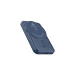 Power Bank Sans Fil 5000mAh Bleu Avec 1 Entrée Type-C Et Lightning + 1 Sortie Type-C Et – Baraka BRK-PB99 Bleu (5000MAH)