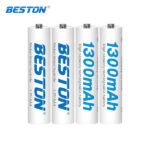 Batterie rechargeable AAA 1,2V Ni-MH – Batterie BESTON AAA (1300mAh)