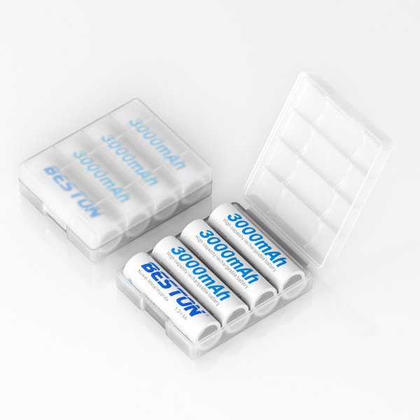 Batterie rechargeable AA 1,2V Ni-MH – Batterie BESTON AA (3000mAh)