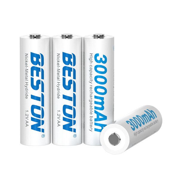 Batterie rechargeable AA 1,2V Ni-MH – Batterie BESTON AA (3000mAh)