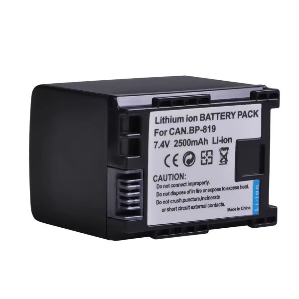 Batterie lithium-ion intelligente Canon BP-819 (1780mAh) – Batterie Canon BP-819