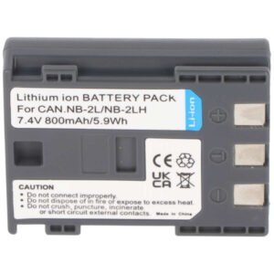 Batterie lithium-ion rechargeable Canon NB-2LH (7,4 V, 720 mAh) – Batterie Canon NB-2LH