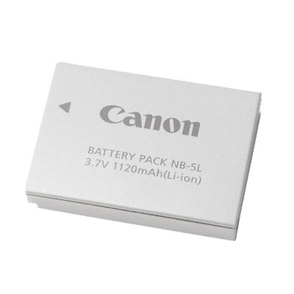 Batterie lithium-ion Canon NB-5L (3,7 V, 1 120 mAh) – Batterie Canon NB-5L